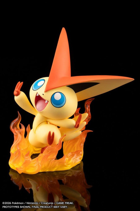 Pokémon ARTFX J PVC Figure 1/8 Hilbert with Victini 20 cm 12