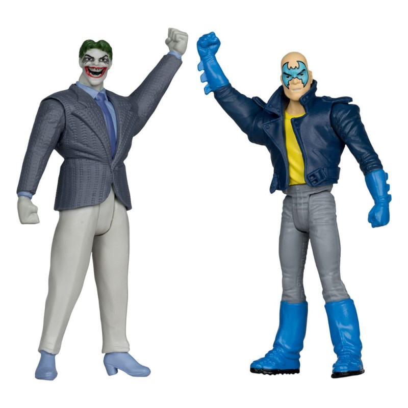 DC Direct Page Punchers Action Figure 4-Pack Batman & Son of Batman & Superman & Joker 7 cm 4