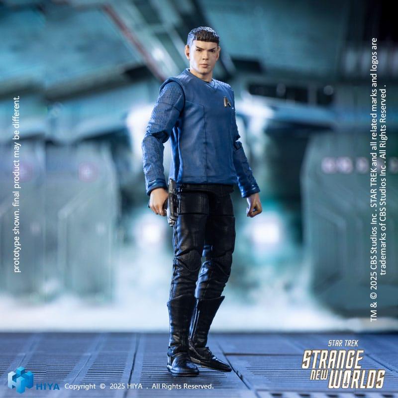 Star Trek Strange New Worlds Exquisite Mini Series Actionfigur 1/18 Spock 11 cm 8