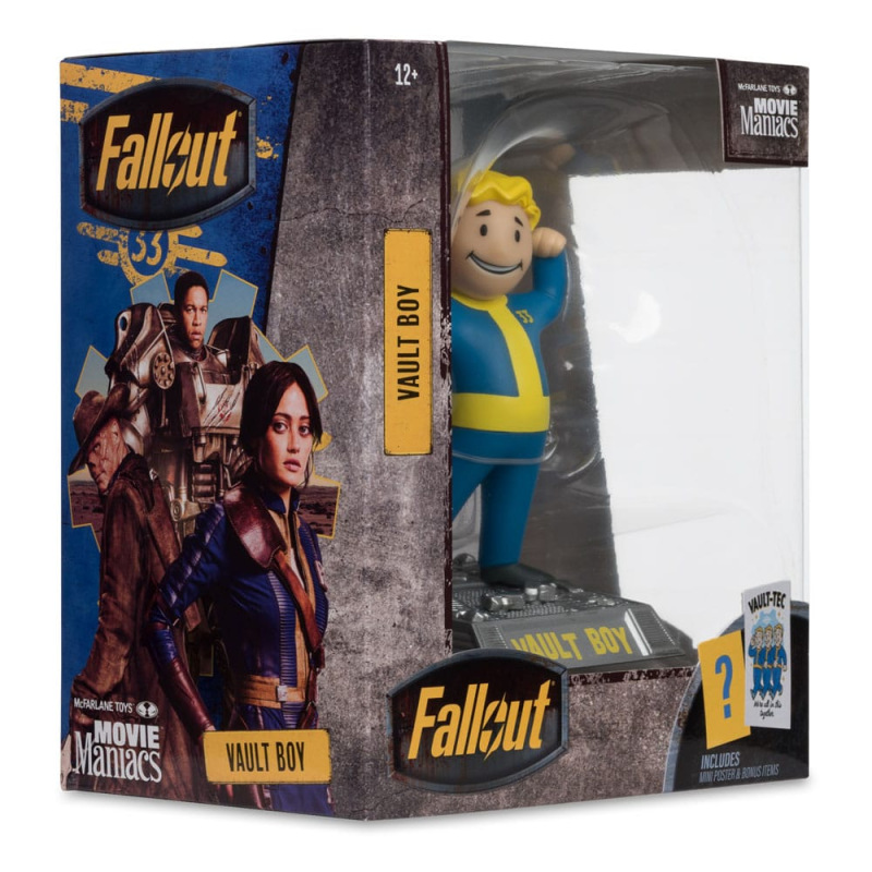 Fallout Movie Maniacs Action Figure Vault Boy Version 1 14 cm 8