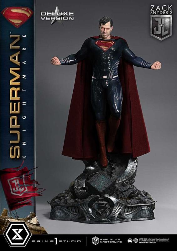 Zack Snyder's Justice League Real Elite Masterline Series Statue 1/3 Superman Knightmare Color Editi 7