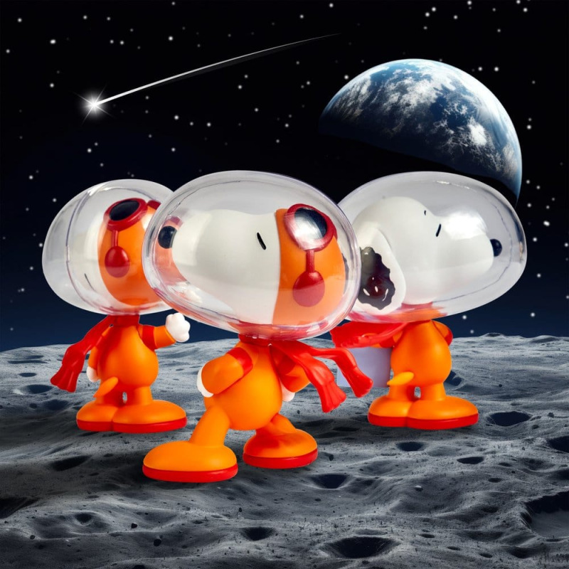 Peanuts Figures Worlds Beyond Snoopy Capsule Display (6) 3