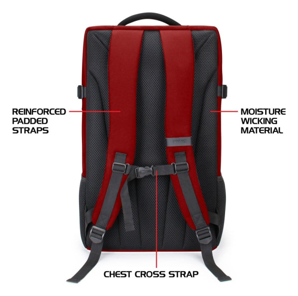 Enhance Board Game Backpack Collector's Edition Red 1