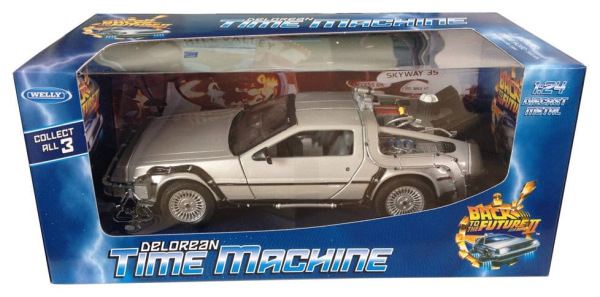 Back to the Future II Diecast Model 1/24 ´81 DeLorean LK Coupe 18 cm 5