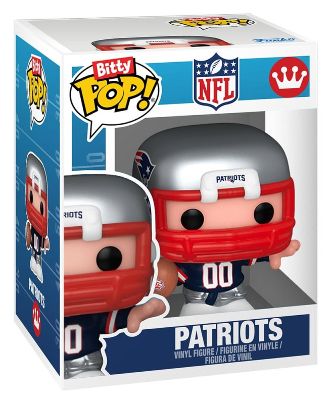 NFL Bitty POP! Helmets Vinyl Figures AFC Series 1 Assortment (12) 14