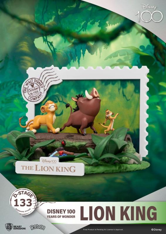 Disney 100 Years of Wonder: Lion King 10 cm D-Stage PVC Diorama - Beast Kingdom Toys