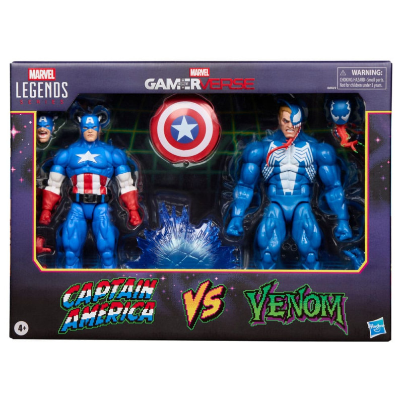 Marvel Legends Gamerverse Action Figure 2-Pack Captain America vs. Venom 15 cm 11