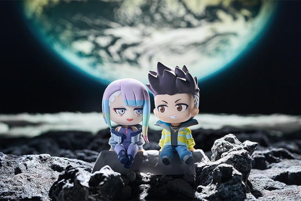 Cyberpunk: Edgerunners Qset+ PVC Figures 2-Pack David & Lucy 8 cm 5