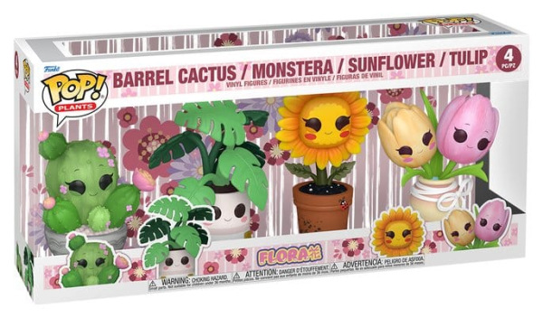 Flora POP! Vinyl Figures Flora 4PK 9 cm 1