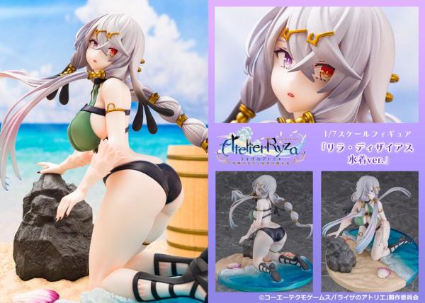 Atelier Ryza: Ever Darkness & the Secret Hideout PVC Statue 1/7 Lila Decyrus Swimsuit Ver. 17 cm 4