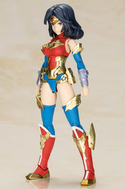 DC Comics Cross Frame Girl Plastic Model Kit Wonder Woman Humikane Shimada Ver. 16 cm 8