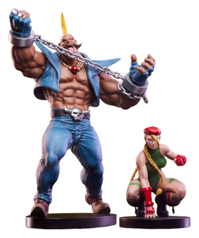 Street Fighter PVC Statues 1/10 Cammy & Birdie 24 cm