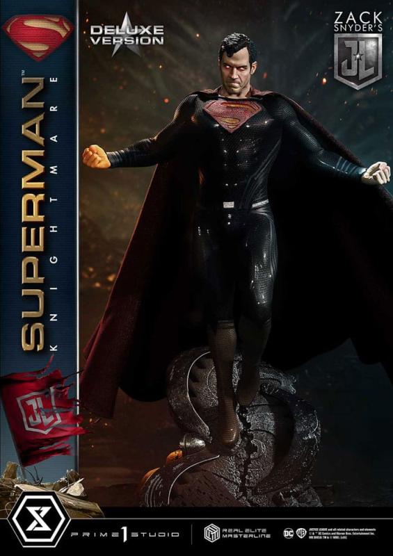 Zack Snyder's Justice League Real Elite Masterline Series Statue 1/3 Superman Knightmare Color Editi