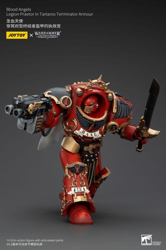 Warhammer The Horus Heresy Action Figure 1/18 Blood Angels Legion Praetor in Tartaros Terminator Arm