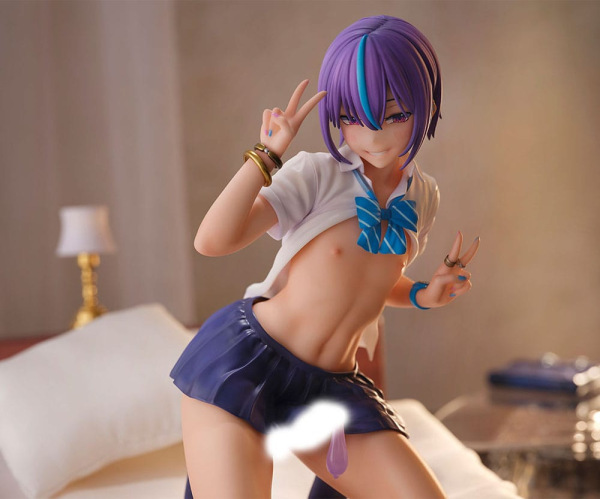 Original Character Okane ga Daisuki Series Statue 1/6 Toa-kun Illustration by meme50 19 cm 5