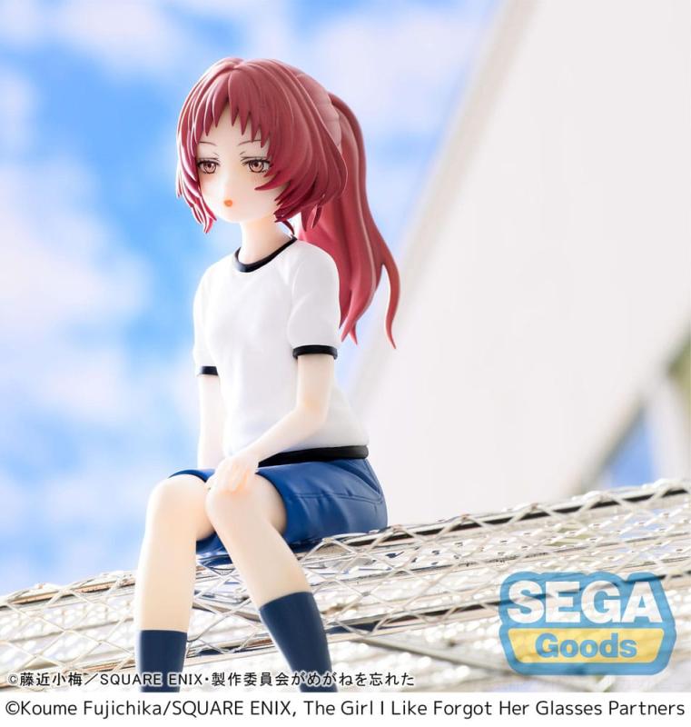 The Girl I Like Forgot Her Glasses PM Perching PVC Statue Ai Mie 14 cm 4