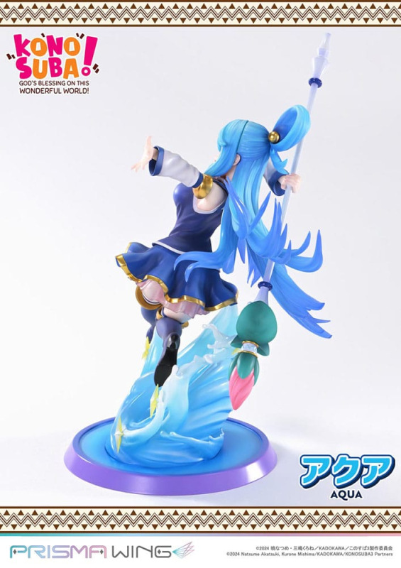 Konusuba - God's blessing on this wonderful world! Prisma Wing PVC Statue 1/7 Aqua 24 cm 4