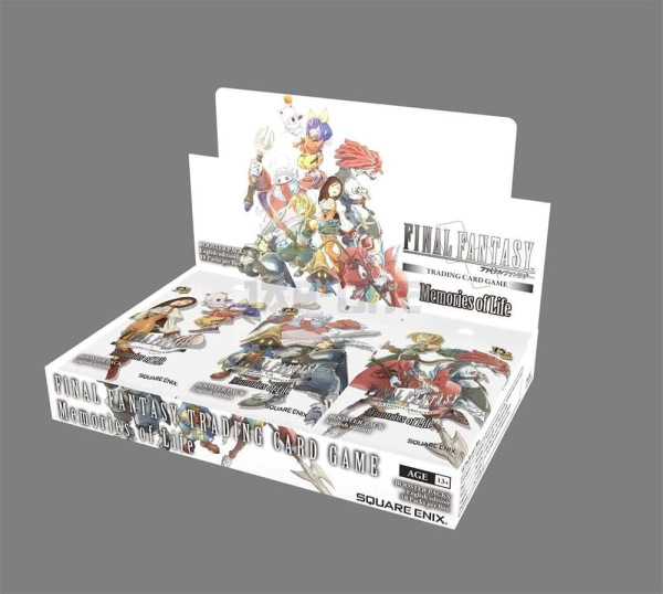 Final Fantasy Trading Card Game Memories of Life Box *French Version*