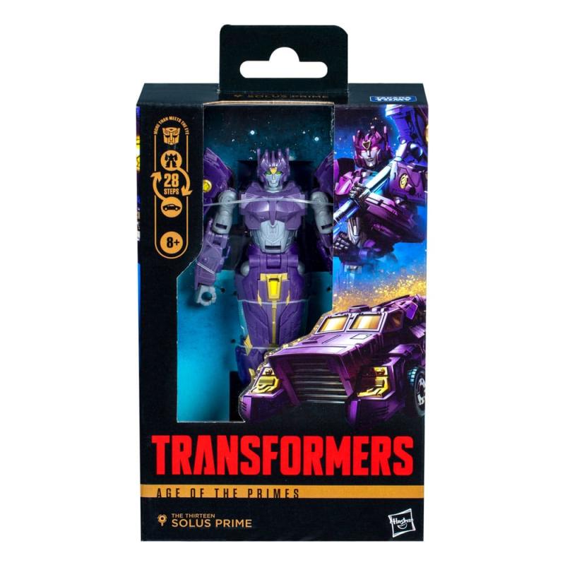 Transformers Age of the Primes Deluxe Class Action Figure The Thirteen Autobot Solus Prime 14 cm 4