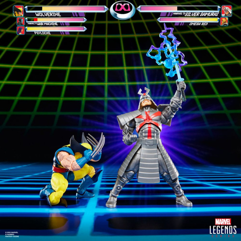 Marvel Legends Gamerverse Action Figure 2-Pack Wolverine vs. Silver Samurai 15 cm 5