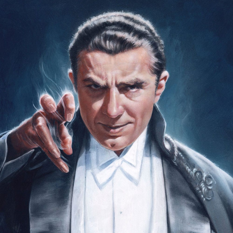 Dracula Art Print Count Dracula by Olivia De Berardinis 56 x 43 cm - unframed 2