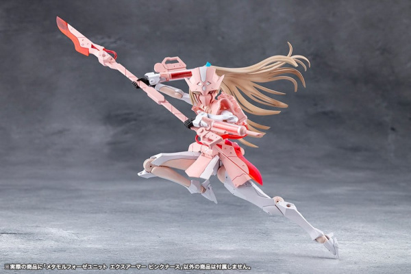 Megalomaria Unlimited Universe Plastic Model Kit Accessory Set Metamorphose Unit Exarmor Pink Nurse 5