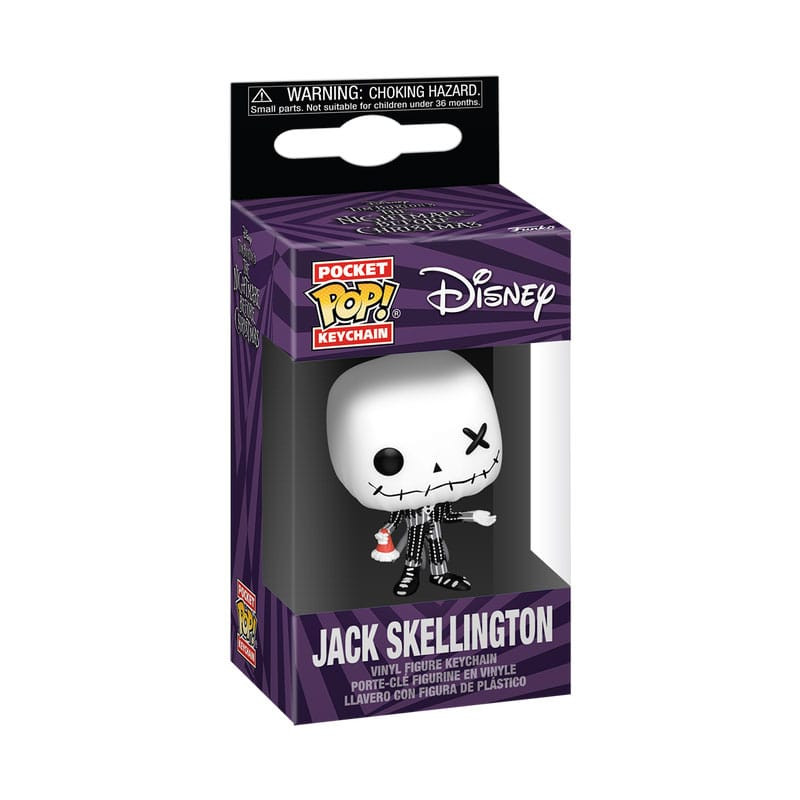 Nightmare before Christmas POP! Vinyl Keychains 4 cm Patchwork - Jack Display (12) 1