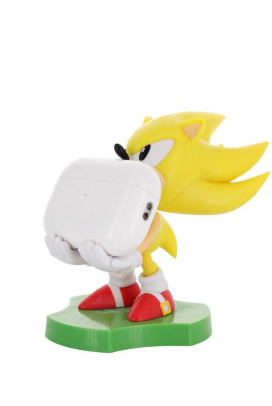 Sonic The Hedgehog Holdem Cable Guy Super Sonic 10 cm