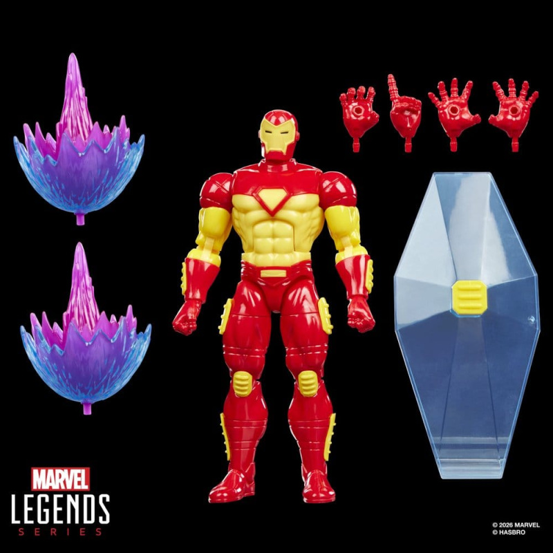Marvel Games Marvel Legends Action Figure 2-Pack Iron Man & Marvel's Spiral 15 cm 7