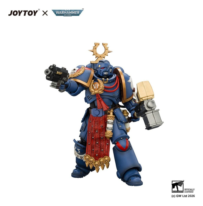 Warhammer Action Figure Ultramarines Ferren Areios 12 cm 3