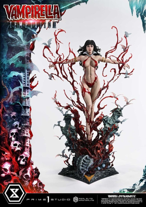 Vampirella Real Elite Masterline Series Statue 1/3 Temptation Bonus Version 100 cm 10