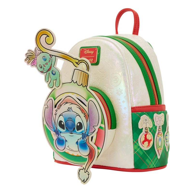 Disney by Loungefly Mini Backpack Lilo and Stitch Holiday 4