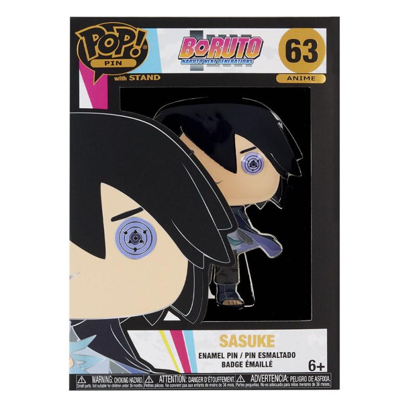 Boruto: Naruto Next Generations Loungefly POP! Enamel Pin Sasuke 10 cm