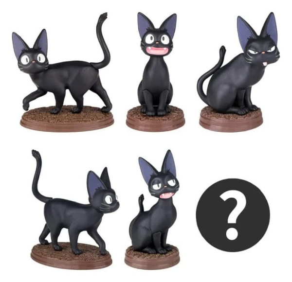 Kiki's Delivery Service Mini Figures Collection Jiji 5 cm Blind Box Assortment (6) 1