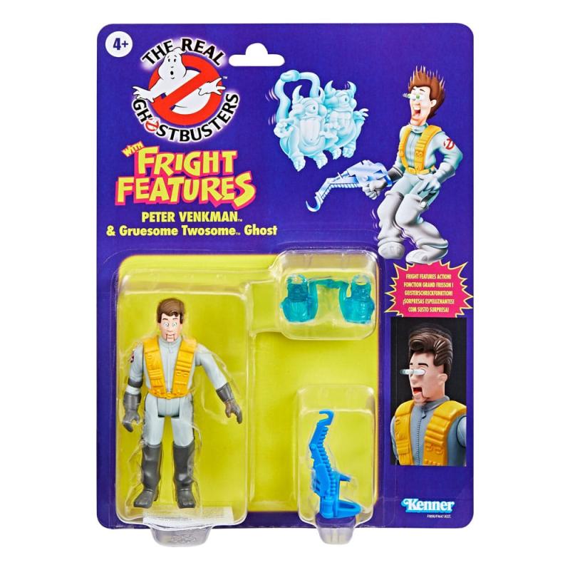 The Real Ghostbusters Kenner Classics Action Figure Peter Venkman & Gruesome Twosome Geist