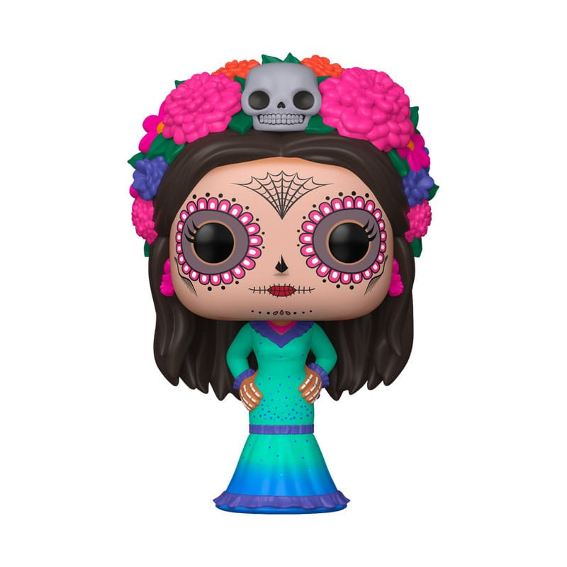 Dia de Los Muertos POP! Icons Vinyl Figure La Catrina (Azul) 9 cm