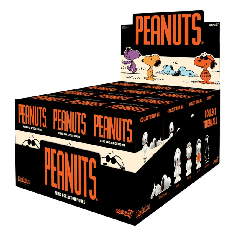 Peanuts ReAction Action Figures 10 cm Wave 06 So Many Snoopies! Blind Box Display (12) 7