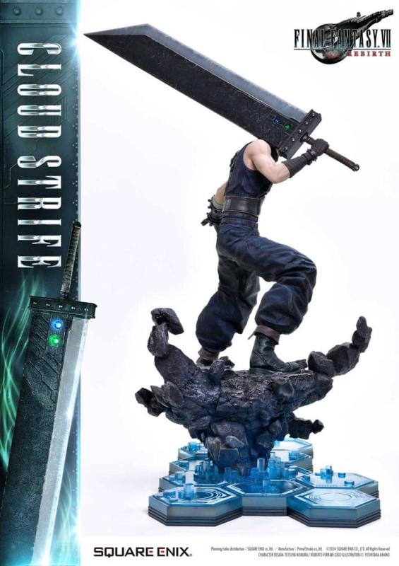 Final Fantasy VII Rebirth Statue 1/4 Cloud Strife 68 cm 4