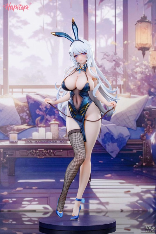 Original Character PVC Statue 1/6 Qi Kai De Sheng Bunny Girl illustration by Machi 29 cm 5