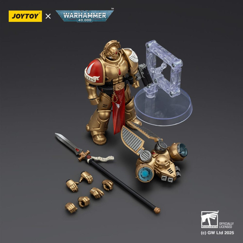 Warhammer 40,000: Combat Patrol Blood Angels Action Figure Sanguinary Guard 2 with Angelus Boltgun a 6