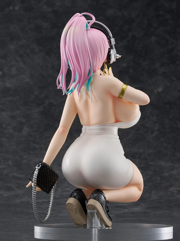 Super Sonico Pop Up Parade PVC Statue Super Sonico: 15th Mini Dress Ver. L Size 20 cm 7