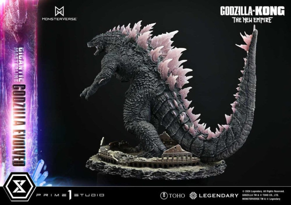 Godzilla x Kong: The New Empire (Film) Gigantic Masterline Series Statue Godzilla Evolved 93 cm 9