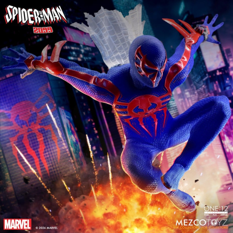 Marvel Comics One:12 Collective Action Figure 1/12 Spider-Man 2099 17 cm 1