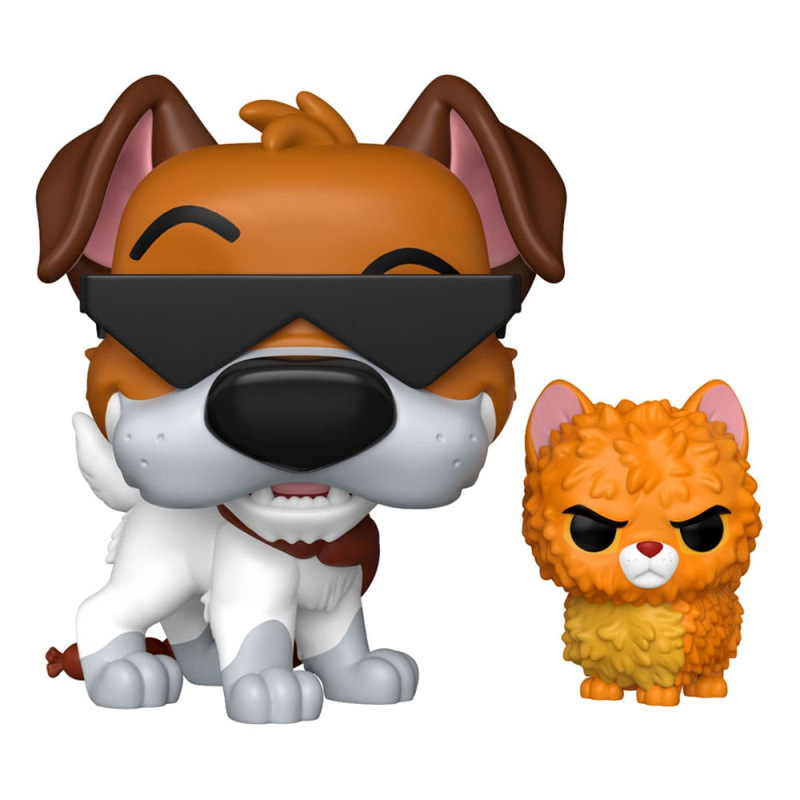 Oliver & Co. POP!&Buddy Movies Vinyl Figures Dodger w/Oliver w/Chase 9 cm Assortment (6) 4