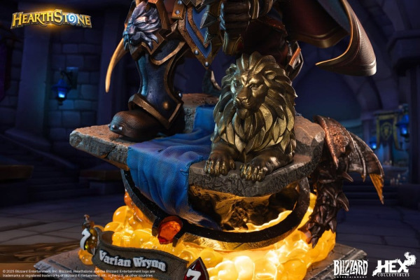 Hearthstone Statue 1/6 Varian Wrynn 52 cm 5