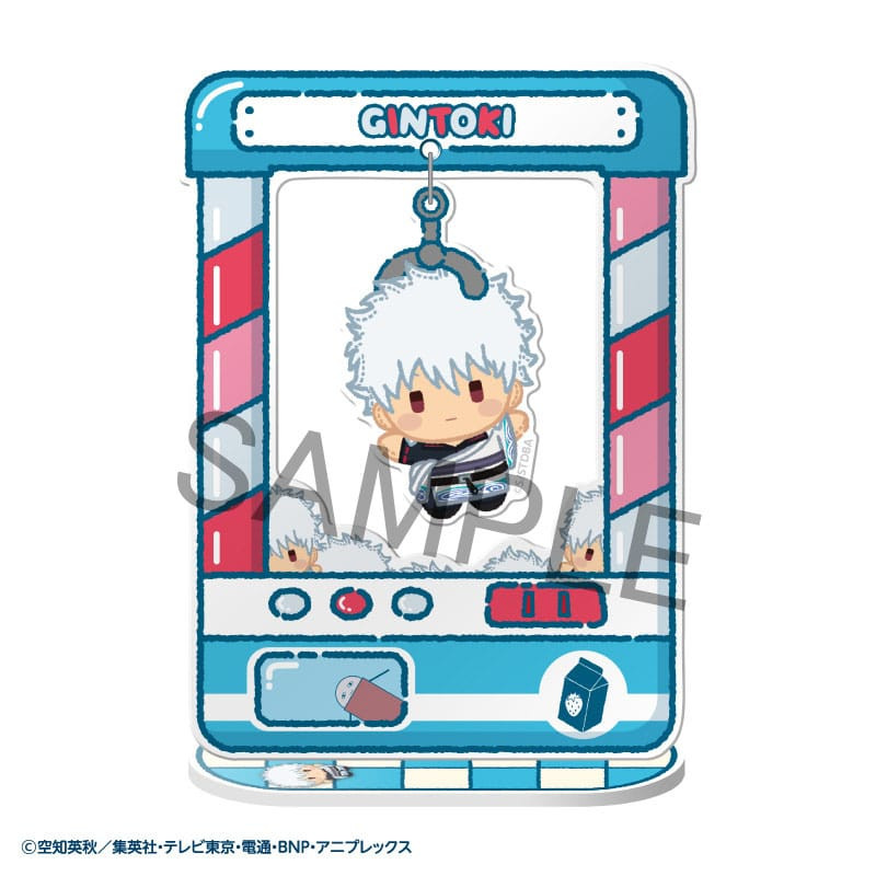 Gintama Acrylic Figure Chara Catcher 9 cm Display (8) 1