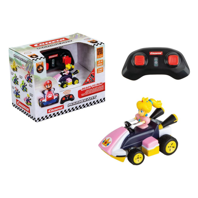 Super Mario Kart RC remote-controlled Car 1/50 2.4GHz Mini Peach 1