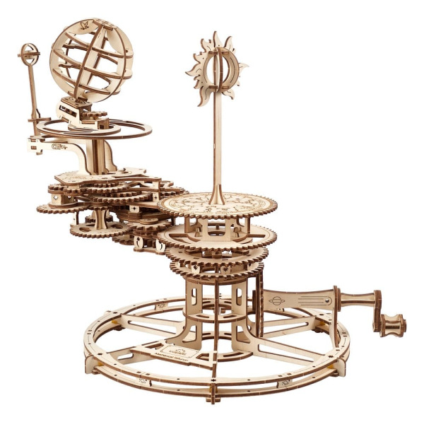 Ugears 3D Wooden Puzzle Mechanical Tellurion 5