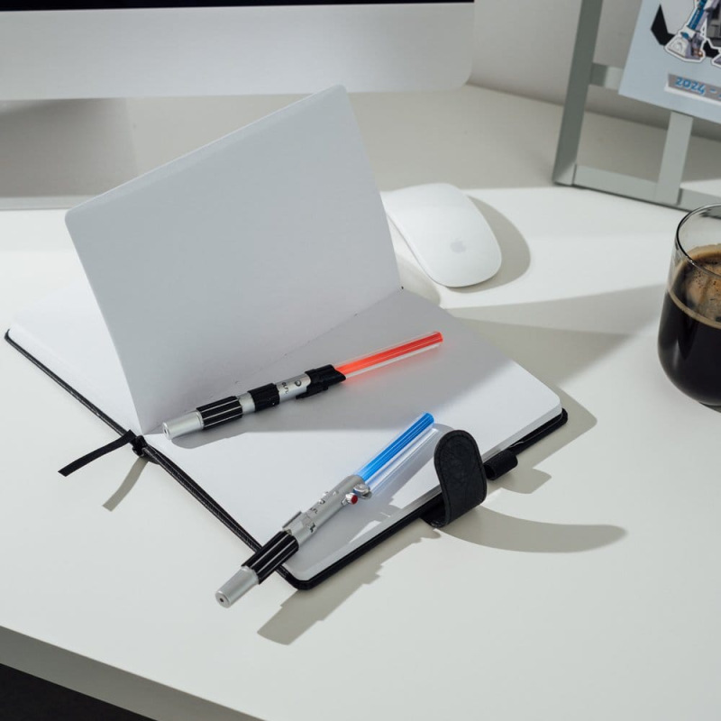 Star Wars Set of 2 Lightsaber Pens Luke Skywalker & Darth Vader 6