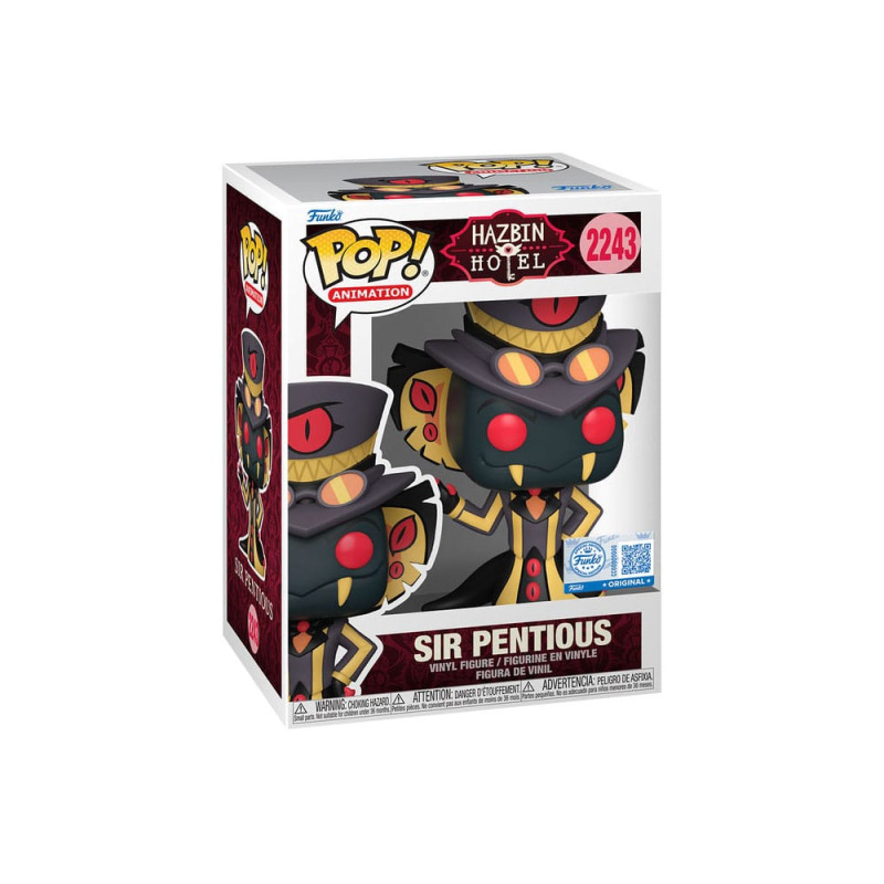 Hazbin Hotel POP! Animation Vinyl Figures Sir Pentious with Chase 9 cm Assortment (6) 1